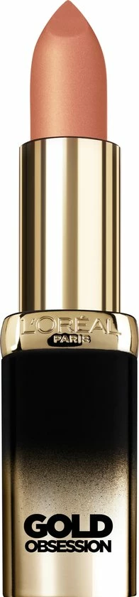 L’Oréal Paris L'Oréal Color Riche Gold Obsession Lipstick - Nude Gold 2 L’Oréal Paris L'Oréal Color Riche Gold Obsession Lipstick - Nude Gold - Afbeelding 2