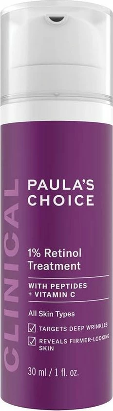 Paula's Choice Clinical 1% Retinol Treatment - Vitamine A Serum - Alle Huidtypen - 30 Ml 1 Paula's Choice Clinical 1% Retinol Treatment - Vitamine A Serum - Alle Huidtypen - 30 Ml