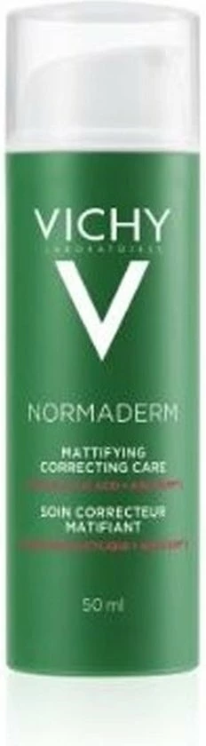 Vichy Normaderm Corrigerende Dagcreme - 50ml - Tegen Onzuiverheden 4 Vichy Normaderm Corrigerende Dagcreme - 50ml - Tegen Onzuiverheden - Afbeelding 4