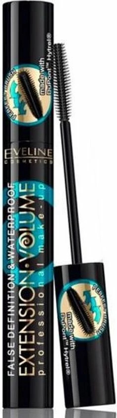 Eveline Cosmetics Extension Volume 4D False Definition Mascara Waterproof 2 Eveline Cosmetics Extension Volume 4D False Definition Mascara Waterproof - Afbeelding 2