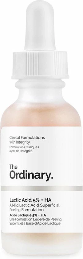 The Ordinary Lactic Acid 5% + HA 2% Gezichtspeeling - Gezichts Serum - Beauty Product - Verzorging - Peeling Solution 1 The Ordinary Lactic Acid 5% + HA 2% Gezichtspeeling - Gezichts Serum - Beauty Product - Verzorging - Peeling Solution