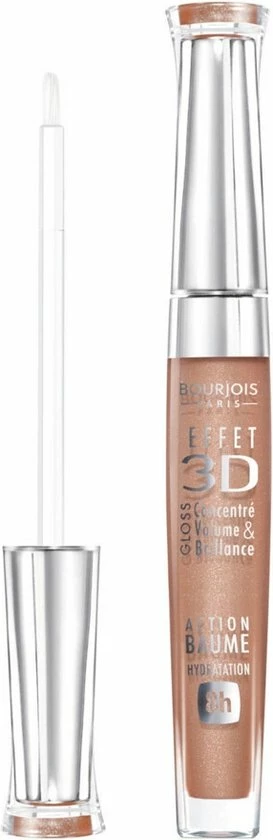 Bourjois Gloss Effet 3D Effect Lipgloss - 33 Brun Poetic 2 Bourjois Gloss Effet 3D Effect Lipgloss - 33 Brun Poetic - Afbeelding 2