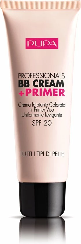 Pupa Milano Professionals BB Cream + Primer - Nude 001 9 Pupa Milano Professionals BB Cream + Primer - Nude 001 - Afbeelding 9