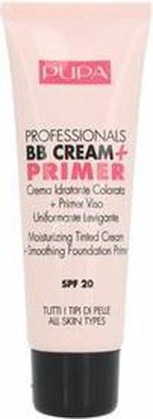 Pupa Milano Professionals BB Cream + Primer - Nude 001 4 Pupa Milano Professionals BB Cream + Primer - Nude 001 - Afbeelding 4