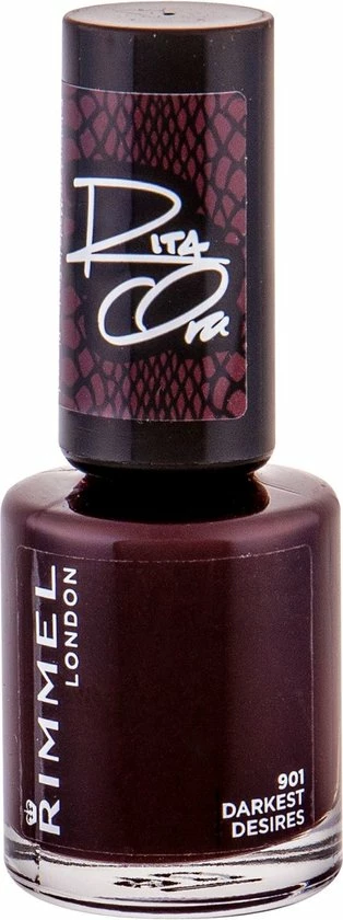 Rimmel London 60 Seconds SuperShine Nagellak - 901 Darkest Desires 3 Rimmel London 60 Seconds SuperShine Nagellak - 901 Darkest Desires - Afbeelding 3