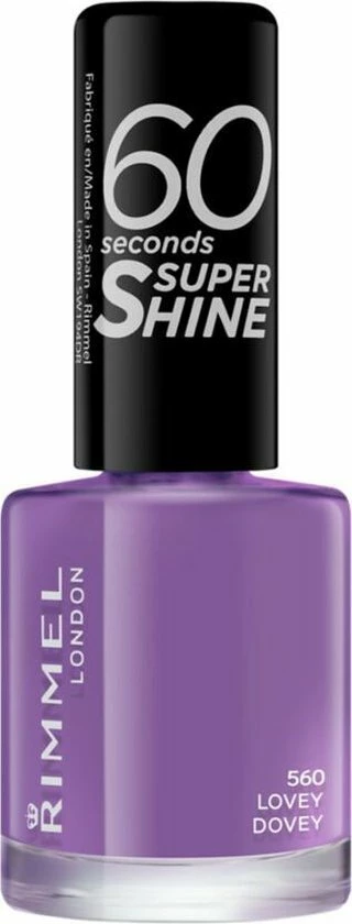 Rimmel London 60 Seconds Supershine Nagellak - 560 Love Dovey 7 Rimmel London 60 Seconds Supershine Nagellak - 560 Love Dovey - Afbeelding 7
