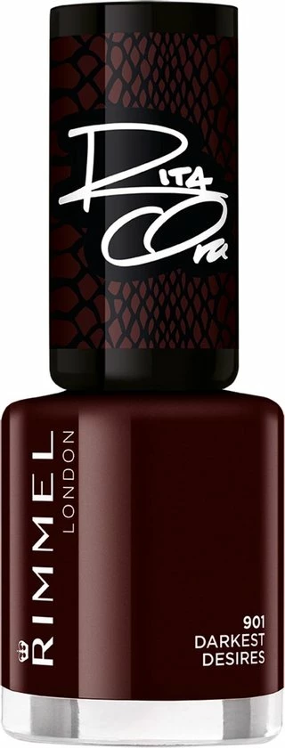 Rimmel London 60 Seconds SuperShine Nagellak - 901 Darkest Desires 1 Rimmel London 60 Seconds SuperShine Nagellak - 901 Darkest Desires