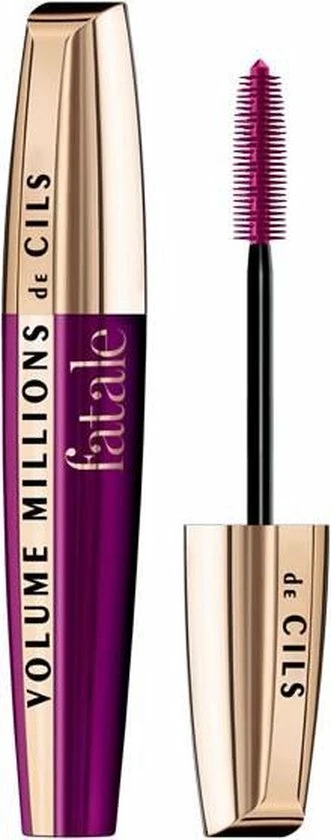 L?Or?al Paris L'Or Al Paris Volume Million Lashes Fatale Mascara - Zwart 10 L?Or?al Paris L'Or Al Paris Volume Million Lashes Fatale Mascara - Zwart - Afbeelding 10