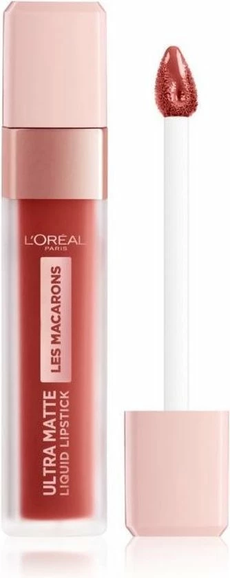 L’Oréal Paris Les Macarons Langhoudende Matte Lipstick - 834 Infinite Spice - Nude - 6,7 Ml 11 L’Oréal Paris Les Macarons Langhoudende Matte Lipstick - 834 Infinite Spice - Nude - 6,7 Ml - Afbeelding 11