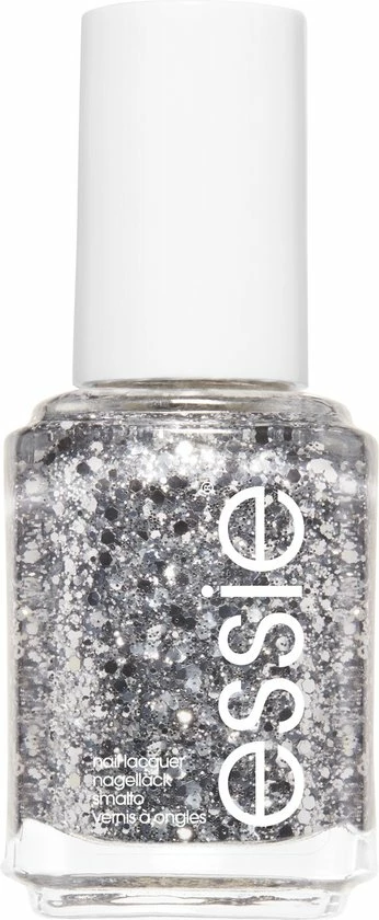 Essie 278 Set In Stones - Zilver Glitter - Nagellak 1 Essie 278 Set In Stones - Zilver Glitter - Nagellak