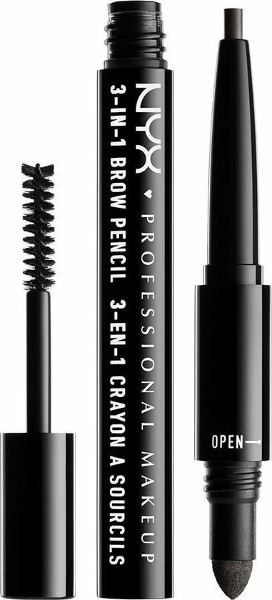 NYX Professional Makeup Micro Brow Pencil - MBP07 Espresso - Wenkbrauw Potlood - 0,09 G 1 NYX Professional Makeup Micro Brow Pencil - MBP07 Espresso - Wenkbrauw Potlood - 0,09 G