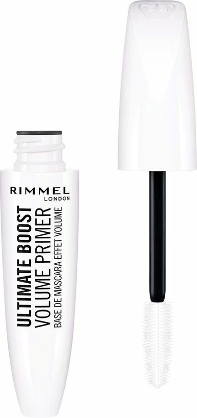 Rimmel London Ultimate Boost Volume Primer Mascara - 000 White 2 Rimmel London Ultimate Boost Volume Primer Mascara - 000 White - Afbeelding 2
