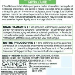 Garnier SkinActive - Micellair Reinigingswater Voor De Gevoelige En Gemengde Huid - 400ml - Reinigingswater 11 Garnier SkinActive - Micellair Reinigingswater Voor De Gevoelige En Gemengde Huid - 400ml - Reinigingswater -Givenchy-winkel 433x840 5