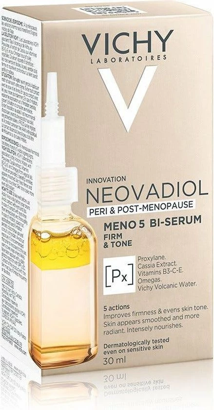 Vichy Neovadiol - Meno 5 Bi-Serum - Verstevigend - Egaliserend - 30 Ml 2 Vichy Neovadiol - Meno 5 Bi-Serum - Verstevigend - Egaliserend - 30 Ml - Afbeelding 2