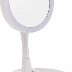 Decopatent Inklapbare Make-Up Spiegel Met LED Verlichting - 10x Vergroting - Opvouwbare Staande Makeup Spiegel - Vergrootspiegel 15 Decopatent Inklapbare Make-Up Spiegel Met LED Verlichting - 10x Vergroting - Opvouwbare Staande Makeup Spiegel - Vergrootspiegel -Givenchy-winkel 464x840 2