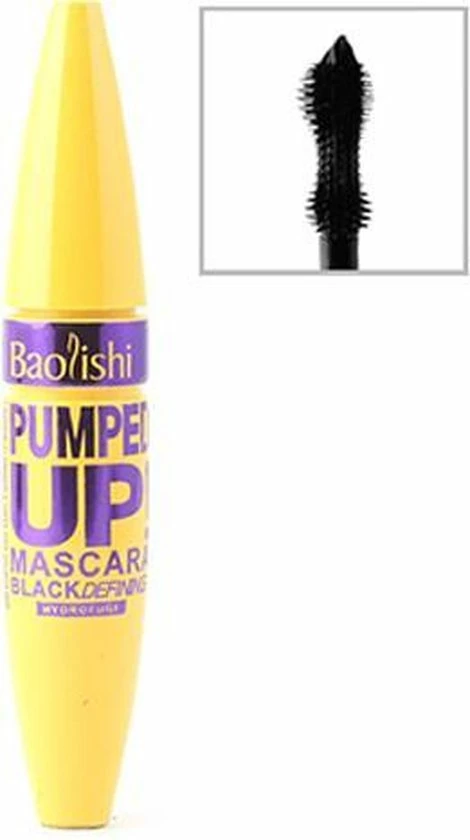 Baolishi Pumped Up Mascara Zwart Defining - Waterproof 1 Baolishi Pumped Up Mascara Zwart Defining - Waterproof