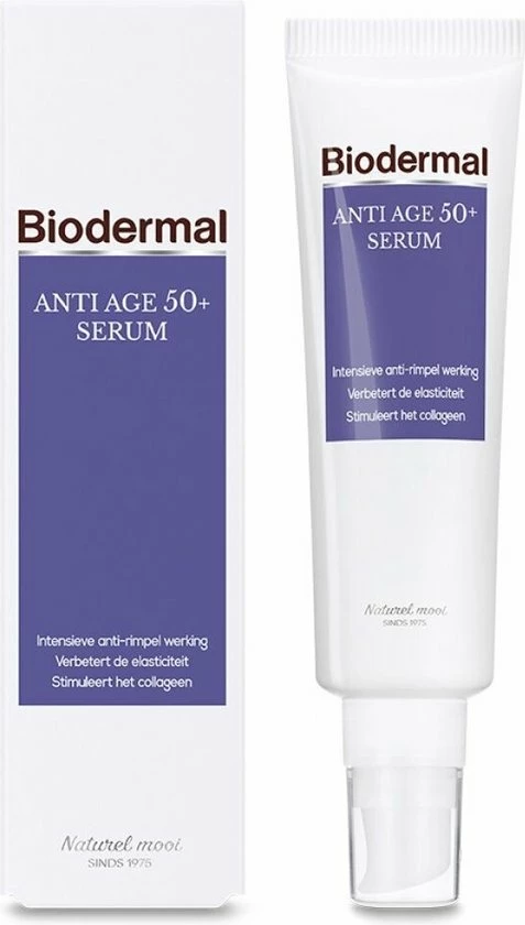 Biodermal Anti Age Gezichtserum - Speciaal Ontwikkeld Tegen Huidveroudering - 30ml 1 Biodermal Anti Age Gezichtserum - Speciaal Ontwikkeld Tegen Huidveroudering - 30ml