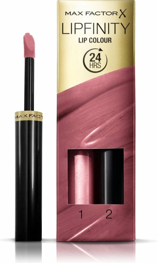 Max Factor Lipfinity Lip Colour Lippenstift - 020 Angelic 7 Max Factor Lipfinity Lip Colour Lippenstift - 020 Angelic - Afbeelding 7