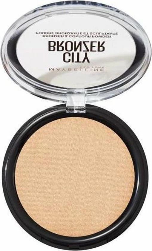 Maybelline City Bronzer Bronzer & Countour Powder - 250 Medium Warm - Bronzing En Contouring Poeder - 51,4 Gr. 8 Maybelline City Bronzer Bronzer & Countour Powder - 250 Medium Warm - Bronzing En Contouring Poeder - 51,4 Gr. - Afbeelding 8