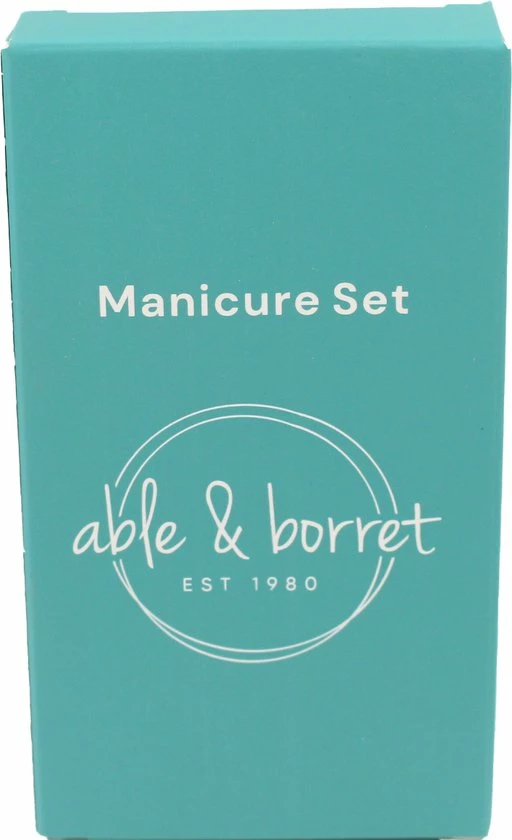 Able & Borret Luxe Manicure En Pedicure Set - Nagelverzorging - Nail Art - 18 Delig - Zwart 2 Able & Borret Luxe Manicure En Pedicure Set - Nagelverzorging - Nail Art - 18 Delig - Zwart - Afbeelding 2