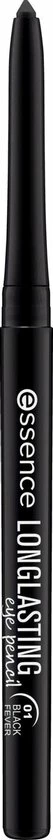 Essence - Long Lasting Eye Pencil 01 Black Fever 0.28G 2 Essence - Long Lasting Eye Pencil 01 Black Fever 0.28G - Afbeelding 2
