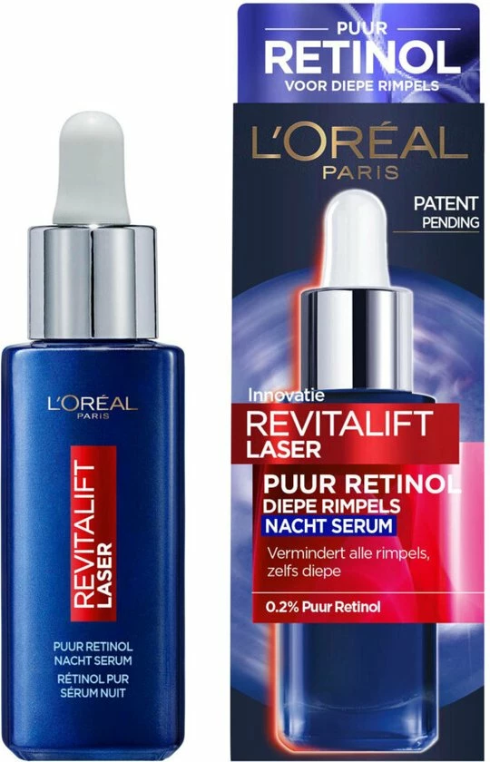 L?Or?al Paris L'Or Al Paris Laser X3 Puur Retinol Nachtserum - 50 Ml 2 L?Or?al Paris L'Or Al Paris Laser X3 Puur Retinol Nachtserum - 50 Ml - Afbeelding 2