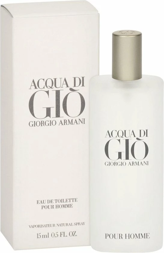 Giorgio Armani Acqua Di Gio 15 Ml - Eau De Toilette - Herenparfum 2 Giorgio Armani Acqua Di Gio 15 Ml - Eau De Toilette - Herenparfum - Afbeelding 2