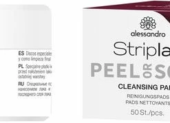 Alessandro Striplac Peel Or Soak - Cleansing Pads