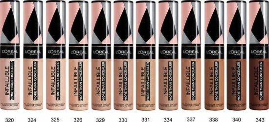 L?Or?al Paris L Or Al Paris Infaillbile More Than Concealer - 320 Porcelain - Dekkend 8 L?Or?al Paris L Or Al Paris Infaillbile More Than Concealer - 320 Porcelain - Dekkend - Afbeelding 8