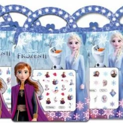 Merkloos Frozen Stickers Voor Nagel - Nagelstickers - Frozen Knutselen Meisje - Nagel Decoratie - Frozen Speelgoed