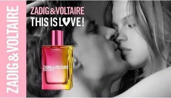 Zadig & Voltaire This Is Love! 50 Ml - Eau De Parfum - Damesparfum 9 Zadig & Voltaire This Is Love! 50 Ml - Eau De Parfum - Damesparfum - Afbeelding 9