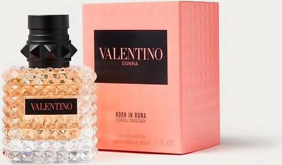 Valentino Donna Born In Roma Coral Fantasy - 30 Ml - Eau De Parfum Spray - Damesparfum 2 Valentino Donna Born In Roma Coral Fantasy - 30 Ml - Eau De Parfum Spray - Damesparfum - Afbeelding 2