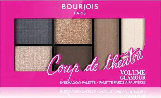 Bourjois Volume Glamour Coup De Coeur Oogschaduw Palette - 02 Cheeky Look 6 Bourjois Volume Glamour Coup De Coeur Oogschaduw Palette - 02 Cheeky Look - Afbeelding 6
