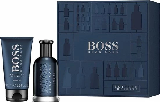 Hugo Boss Bottled Infinite Giftset - 50 Ml Eau De Parfum Spray + 100 Ml Showergel - Cadeauset Voor Heren 3 Hugo Boss Bottled Infinite Giftset - 50 Ml Eau De Parfum Spray + 100 Ml Showergel - Cadeauset Voor Heren - Afbeelding 3