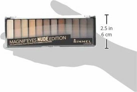 Rimmel London MagnifEyes Oogschaduw - 001 Nude Edition 12 Rimmel London MagnifEyes Oogschaduw - 001 Nude Edition - Afbeelding 12