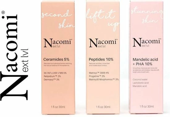 Nacomi Lift It Up Peptides Serum 10% 30ml. 3 Nacomi Lift It Up Peptides Serum 10% 30ml. - Afbeelding 3