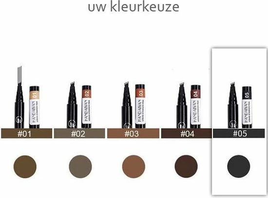 Handaiyan Wenkbrauw Microblade Pen - Tattoo - ZWART 05 - Watervaste Microblading Wenkbrauwpen - Eyebrow Tattoo Pen - Make Up - Microblading - 4 Punts Pen 8 Handaiyan Wenkbrauw Microblade Pen - Tattoo - ZWART 05 - Watervaste Microblading Wenkbrauwpen - Eyebrow Tattoo Pen - Make Up - Microblading - 4 Punts Pen - Afbeelding 8