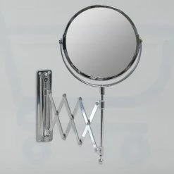 Saniclass Scheerspiegel Wandmodel - Vergrootspiegel Badkamer Chroom 20cm 5 Saniclass Scheerspiegel Wandmodel - Vergrootspiegel Badkamer Chroom 20cm -Givenchy-winkel 550x412 4
