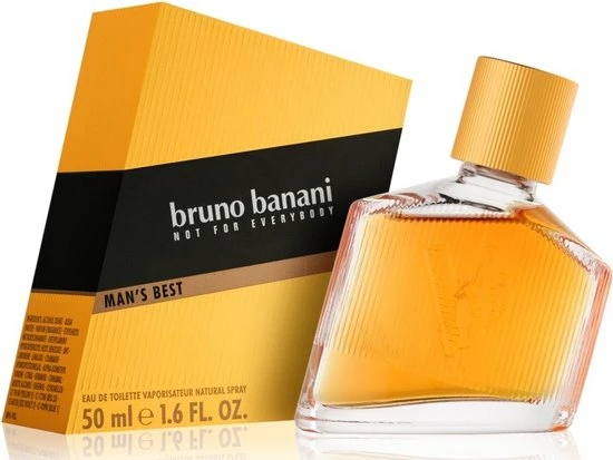 Bruno Banani Man's Best Eau De Toilette - 50 Ml - Herenparfum 11 Bruno Banani Man's Best Eau De Toilette - 50 Ml - Herenparfum - Afbeelding 11