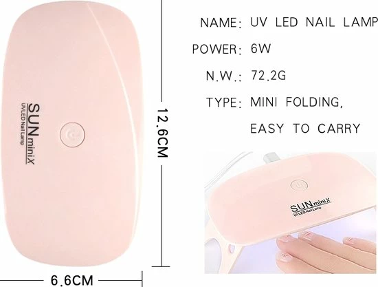Elvi Polygel Starterskit - Complete Set Inc. USB UV/Led Mini Lamp-Nagelverlenging- Polygel 6 X 15g Perfecte Kleuren Roze - Polyacryl UV Nagellak-Quick Extension Temperature Color Changing UV Gel Pink 23 Elvi Polygel Starterskit - Complete Set Inc. USB UV/Led Mini Lamp-Nagelverlenging- Polygel 6 X 15g Perfecte Kleuren Roze - Polyacryl UV Nagellak-Quick Extension Temperature Color Changing UV Gel Pink - Afbeelding 23