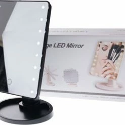 United Entertainment - Spiegel Met LED Verlichting - 29x17 Cm - Zwart -Givenchy-winkel 550x427 2