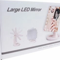 United Entertainment - Spiegel Met LED Verlichting - 29x17 Cm - Zwart -Givenchy-winkel 550x431