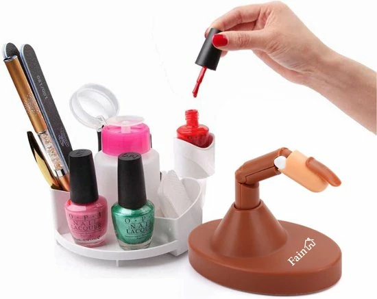 Fain Oefenhand Voor Nagels Nail Trainer Vinger All-in-1 Set Incl. 80 Kunstnagels Nail Art Nagel Set Nail Trainer Hand 11 Fain Oefenhand Voor Nagels Nail Trainer Vinger All-in-1 Set Incl. 80 Kunstnagels Nail Art Nagel Set Nail Trainer Hand - Afbeelding 11