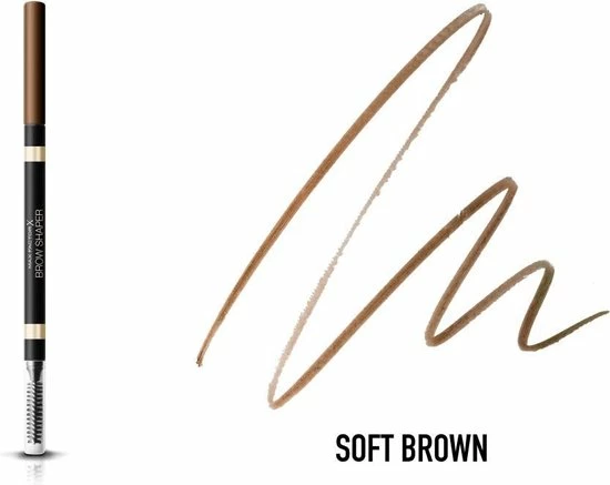 Max Factor Brow Shaper Wenkbrauwpotlood - 20 Brown 9 Max Factor Brow Shaper Wenkbrauwpotlood - 20 Brown - Afbeelding 9