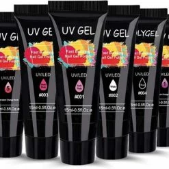 Top Direct Gelnagels Set | Polygel Kit | Nepnagels | Gellak Set | Nail Art Pakket | 15Ml Kleuren Builder Gel | Crystal Gel | UV Gel | Manicure Set | Gel Nagellak Nagel Decoratie | 6W UV Lamp | Starterspakket | Nail Care | Nagelstad -Givenchy-winkel 550x438 2