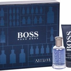 Hugo Boss Bottled Infinite Giftset - 50 Ml Eau De Parfum Spray + 100 Ml Showergel - Cadeauset Voor Heren