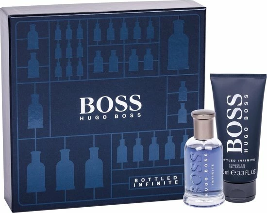 Hugo Boss Bottled Infinite Giftset - 50 Ml Eau De Parfum Spray + 100 Ml Showergel - Cadeauset Voor Heren 1 Hugo Boss Bottled Infinite Giftset - 50 Ml Eau De Parfum Spray + 100 Ml Showergel - Cadeauset Voor Heren