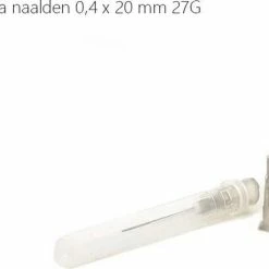 Neopoint Beauty & Care - Milia Naalden - Steriele Naalden - 0,4 X 20 Mm 27G - Doos 100 Stuks
