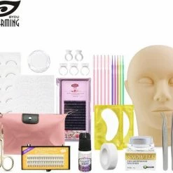 Lashes & More | Wimperextensions Starters Pakket | Oefenset Voor Beginnend Wimperstylist | Lash Kit