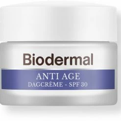 Biodermal Anti Age Dagcr Me - SPF30 - Dagcr Me Met Hyaluronzuur En Vitamine C Tegen Huidveroudering - 50ml